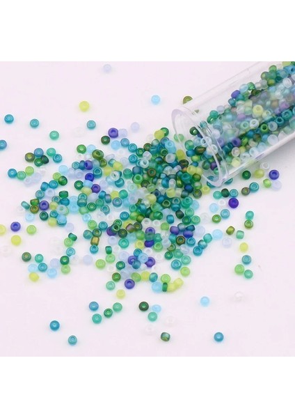 Mavi Yeşil Stili Karıştırın 2mm 720 Adet mm Charm Kristal Çek Cam Tohum Boncuk Mat Renk Tohum Boncuk Don Gevşek Spacer Boncuk Bilezikler Dıy Takı Yapımı Için (Yurt Dışından)