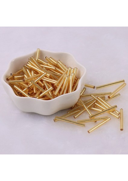 M653 Kraliyet Mavisi Stili 2.5X25MM 2. Uzun Tüp Boncuklar Takı Yapımı Aksesuarları Için Çek Cam Tohum Boncuk Dıy Charm Bilezik Kolye Gevşek Paspayı Bugles (Yurt Dışından) fiyatları