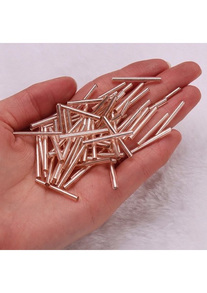 M653 Kraliyet Mavisi Stili 2.5X25MM 2. Uzun Tüp Boncuklar Takı Yapımı Aksesuarları Için Çek Cam Tohum Boncuk Dıy Charm Bilezik Kolye Gevşek Paspayı Bugles (Yurt Dışından) fırsatları