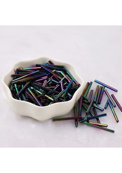 M653 Kraliyet Mavisi Stili 2.5X25MM 2. Uzun Tüp Boncuklar Takı Yapımı Aksesuarları Için Çek Cam Tohum Boncuk Dıy Charm Bilezik Kolye Gevşek Paspayı Bugles (Yurt Dışından) indirimleri