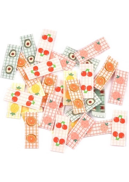 4 50 Adet Tarzı Lot Karikatür Meyve Etiketleri Nakış Kumaş Etiket Dikiş Giysileri Dıy Bayrak Giyim Etiketi El Yapımı El Sanatları Aksesuarı (Yurt Dışından) modelleri