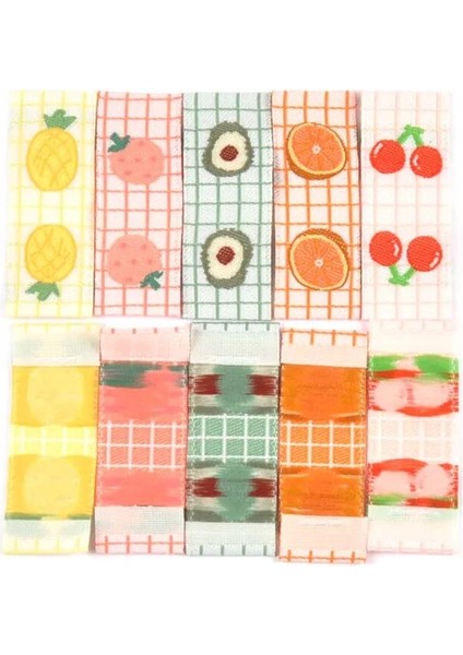 4 50 Adet Tarzı Lot Karikatür Meyve Etiketleri Nakış Kumaş Etiket Dikiş Giysileri Dıy Bayrak Giyim Etiketi El Yapımı El Sanatları Aksesuarı (Yurt Dışından) fırsatları