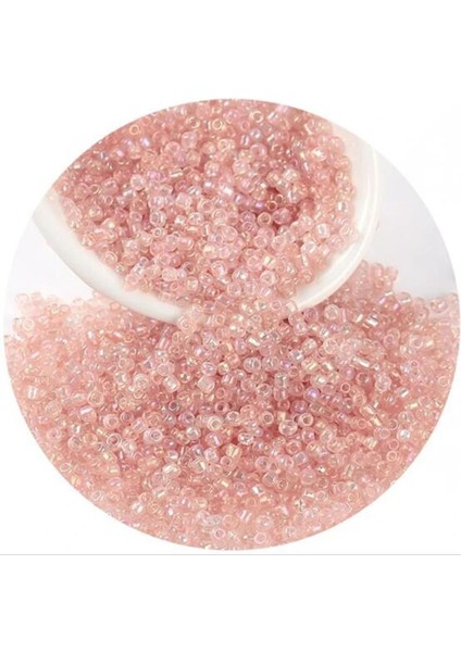 No.28 Stili Adet Delikli Kristal Cam Darı Renkli Mini Gevşek Boncuklu Dıy Çapraz Dikiş Takı Aksesuarları (Yurt Dışından)