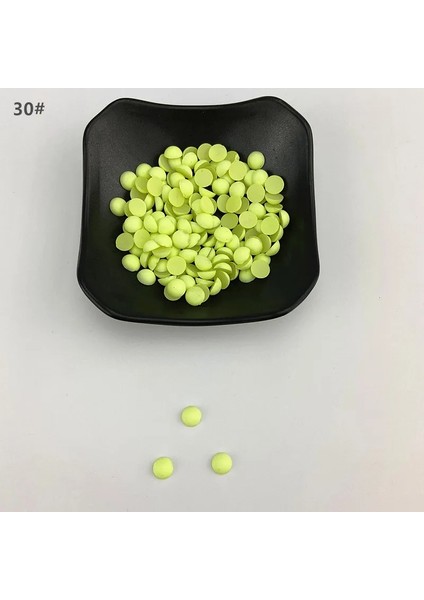 No.30 Tarzı mm Flatback Yarım Yuvarlak Plastik Abs Mat Inci Zanaat Boncuk Dıy Takı Karalama Defteri Saç Elbise Aksesuarları Için ZZ080 (Yurt Dışından)