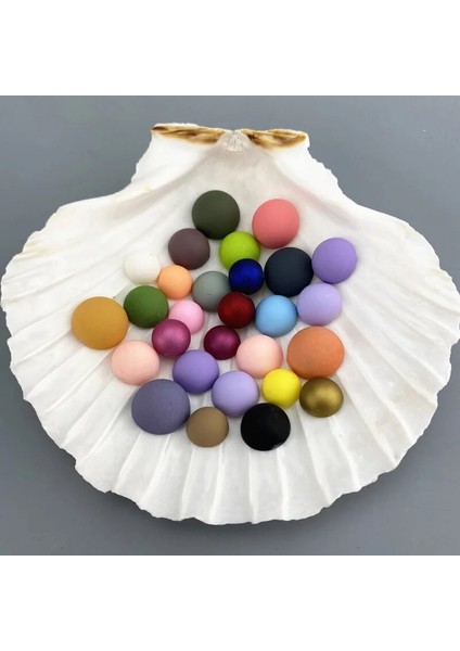 No.30 Tarzı mm Flatback Yarım Yuvarlak Plastik Abs Mat Inci Zanaat Boncuk Dıy Takı Karalama Defteri Saç Elbise Aksesuarları Için ZZ080 (Yurt Dışından)