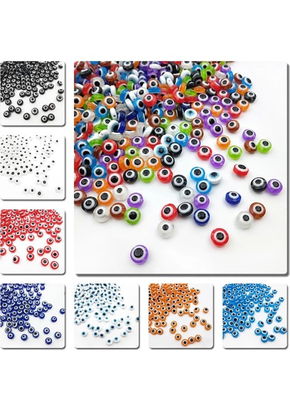 Renk Stilini Karıştır 8mm Lot 8mm Diy Göz Boncuk Oval Şekil Spacer Boncuk Şerit Reacer Boncuk Takı Yapımı Için Bilezik Kolye Charms (Yurt Dışından) modelleri