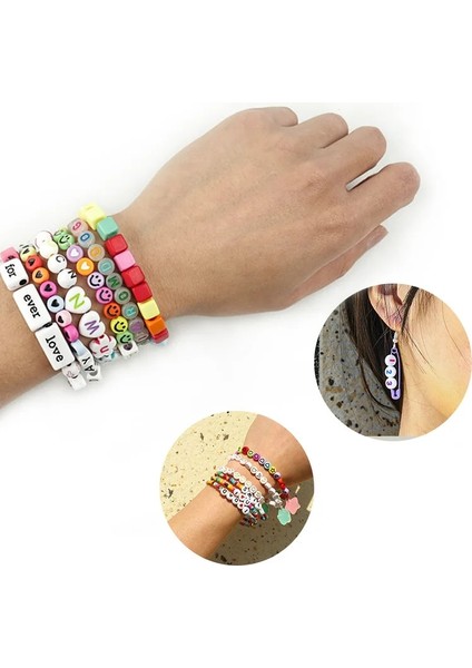 No.61 Stili Akrilik Oval Boncuklar Kalp Ay Aşk Boncukları Takı Yapımı Dıy Giyim Aksesuarları (Yurt Dışından) fırsatları