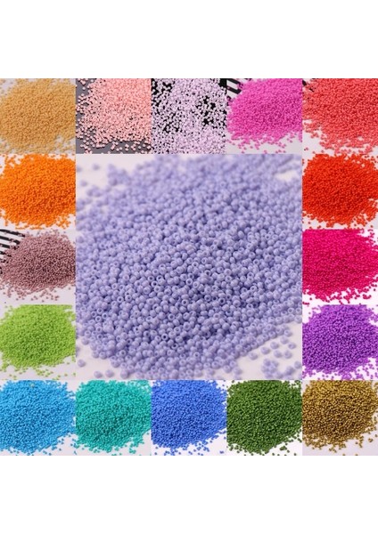 MZ3059 Bl Pembe Stil 1,5 mm Sağdan Sola Renkli Çek Cam Boncuk Bilezik Kolye Küpe Takı Dıy Üretimi Tohum Boncuk Malzemesi (Yurt Dışından) modelleri