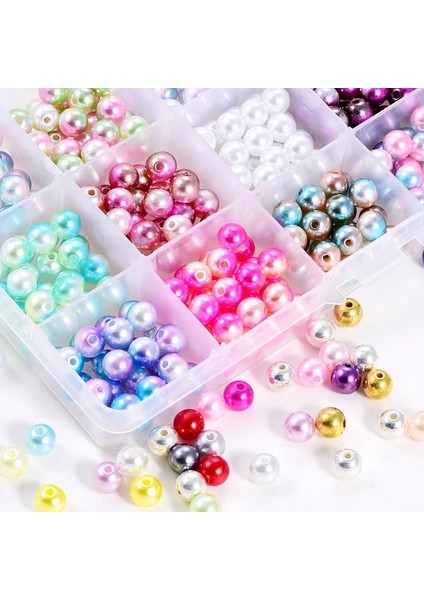 Kombinasyon 2 Stili 10MM-300 Adet Pcbox Karışık Renkler Yuvarlak Inciler El Sanatları Inci Boncuk Boncuklar Takı Yapımı Için Aksesuarlar B3636 (Yurt Dışından) fiyatları