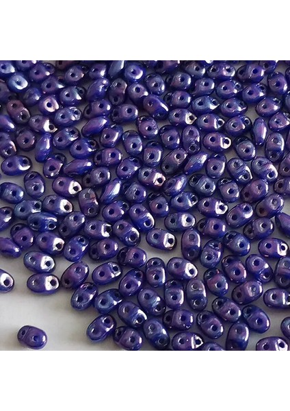 D049 Stili Чешскиебусины Miniduo 2*4mm Mat Metalik Altın 3grambag 2 Delikli Изготовление Ювелирных Изделий El Yapımı Parti Elbise Dıy Küpe (Yurt Dışından)