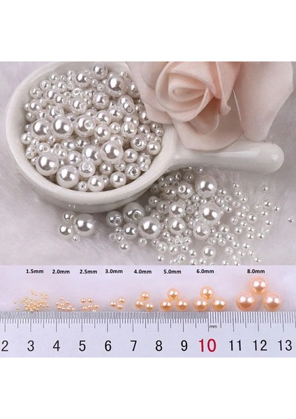 21 Platinşampanya Stili Ack Renkli Inci Boncuk Mix Boyut mm Gevşek Spacer Yuvarlak Boncuk Craft Dıy Takı Yapımı Için Delikli (Yurt Dışından) indirimleri