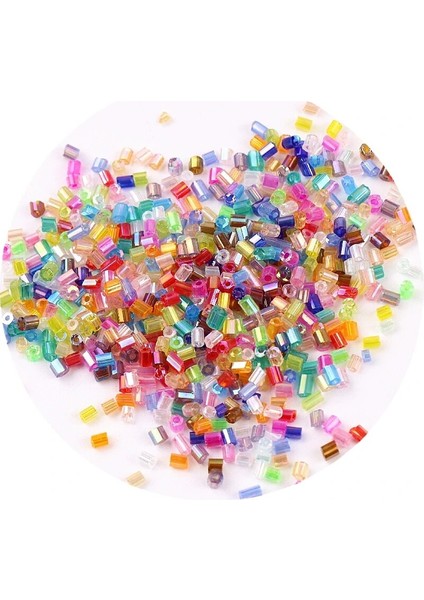 Ab Karışım Renkleri Stili 2X3MM 800 Adet Ort Bugles Cam Boncuk Avusturya Kristal Renkli Çek Cam Spacer Tohum Boncuk Takı Yapımı Için Dıy Aksesuarları (Yurt Dışından)