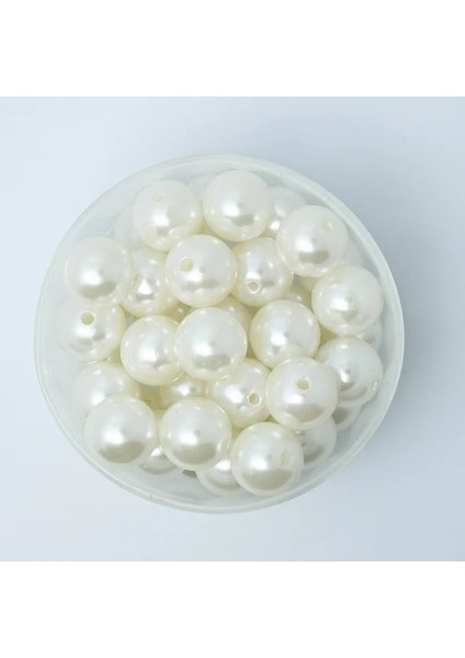 Nikel Tarzı Moda mm Pcsbag Abs Plastik Inci Boncuk Giyim Aksesuarları Dikiş Süsleme (Yurt Dışından)