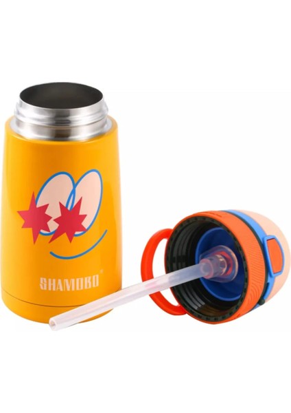 Çocuk 350 ml Pipetli Matara Paslanmaz Çelik Termos Bpa Içermez fiyatları