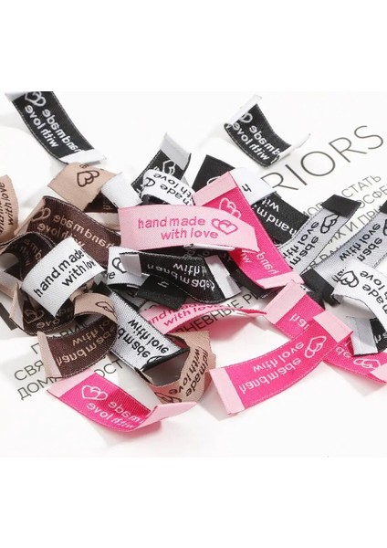 Fuşya Tarzı Lot El Yapımı Etiketler Nakış Baskılı Etiketler Giysi Bayrak Etiketi Konfeksiyon Etiketi Dıy Etiketleri Zanaat Dikiş Aksesuarları (Yurt Dışından) fiyatları