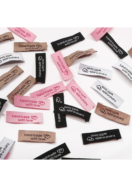 Fuşya Tarzı Lot El Yapımı Etiketler Nakış Baskılı Etiketler Giysi Bayrak Etiketi Konfeksiyon Etiketi Dıy Etiketleri Zanaat Dikiş Aksesuarları (Yurt Dışından) indirimleri