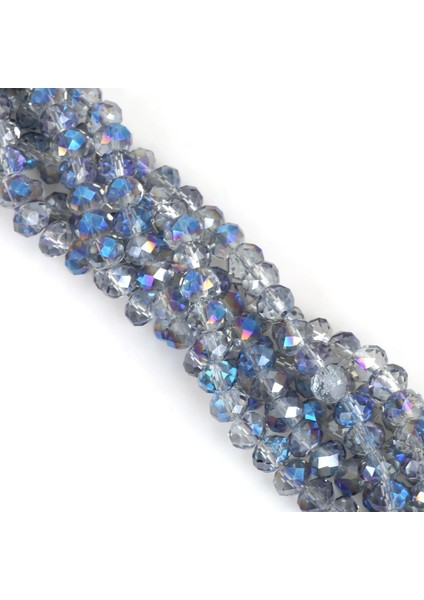 Koyu Mavi Tarzı Yeni mm Rondelle Avusturya Yönlü Kristal Cam Boncuk Takı Yapımı Için Gevşek Spacer Boncuk Charms Craft Boncuk Aksesuarları (Yurt Dışından)