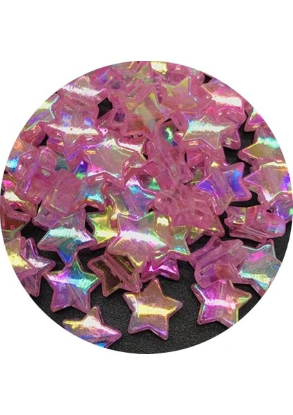 No.4 Tarzı mm Yıldız Şekli Akrilik Ara Boncuk Takı Yapımı Için Dıy El Yapımı Bilezik Kolye (Yurt Dışından) modelleri