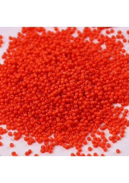 MZ3068 Kırmızımsı Stil 1,5 mm Sağdan Sola Renkli Çek Cam Boncuk Bilezik Kolye Küpe Takı Dıy Üretimi Tohum Boncuk Malzemesi (Yurt Dışından)