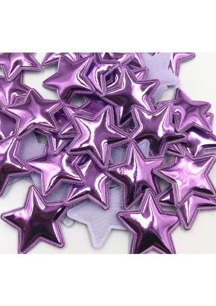 Renk 6 Tarzı U Kumaş Yamalar Yastıklı Yıldız Şekli Keçe Giysi Aplikler Yastıklı Keçe Aplikler Saç Şapka Dekoratif Süsleme A354 (Yurt Dışından)