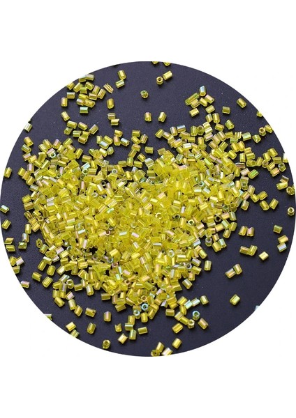 Ab Sarı Stil 2X3MM 800 Adet Ort Bugles Cam Boncuk Avusturya Kristal Renkli Çek Cam Spacer Tohum Boncuk Takı Yapımı Için Dıy Aksesuarları (Yurt Dışından)