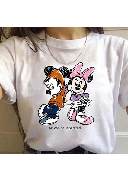 Haicheng Shop MQ0061 Stili Sevimli Mickey Mouse ve Arkadaşları Yamalar Moda Giyim Için Ütüyle Aktarma Isı Transferi Çıkartmaları Kız Erkek Giysileri Üzerinde Yama (Yurt Dışından)