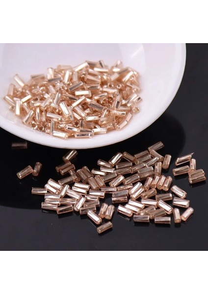 Düz Beyaz Stil 2X4MM 480 Adet Büküm Bugle Boncuk Çek Cam Seedbead Helix Tüp Boncuk Charm Dıy Bilezik Kolye Giysiler Için Dikiş Aksesuarları (Yurt Dışından)