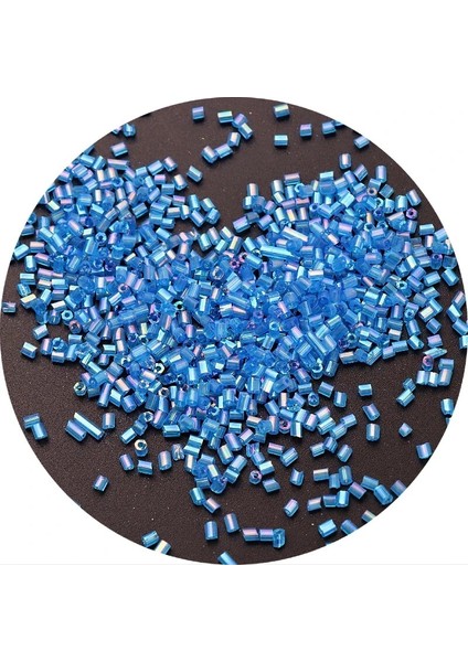 Ab Gölü Mavi Stili 2X3MM 800 Adet Ort Bugles Cam Boncuk Avusturya Kristal Renkli Çek Cam Spacer Tohum Boncuk Takı Yapımı Için Dıy Aksesuarları (Yurt Dışından)