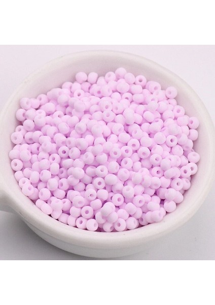 Mikro Pembe Tarzı 3mm 330 Adet 3mm Mat Cam Seedbons Macaroo Üniforma Yuvarlak Spacer Dıy Boncuk El Sanatları Için Dikiş Malzemeleri Takı Aksesuarı (Yurt Dışından)