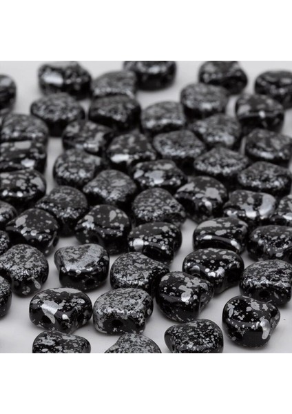 GL027 Stili 5 Gram Taidian Boncukisi Çek Cam Boncuklar Ginkgo Yaprağı 7.5xulticolor Grambag Açıklama Takı Fransız Lüks (Yurt Dışından)