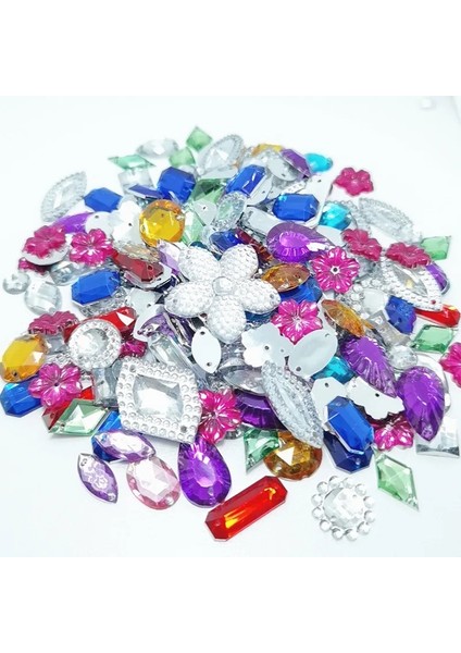 Akrilik Rhinestones Göz Şekli Düz Geri Rhinestone Flatback Dıy Giyim Ayakkabı Şapka Düğün Için Renkli Kristal Strass (Yurt Dışından)