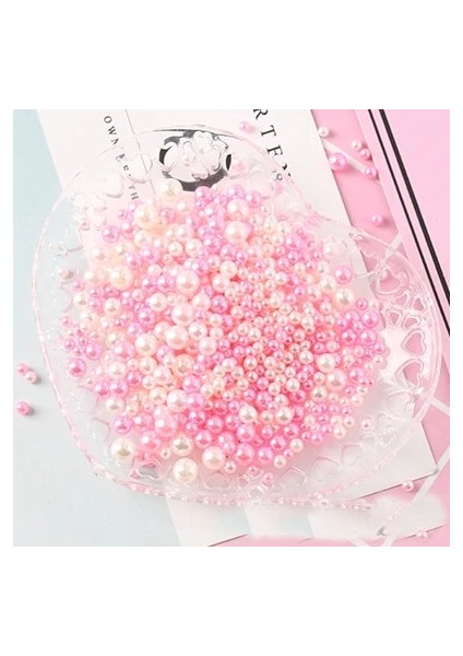 Renk Pembe Stilini Karıştırın mm Çok Boyutlu Seçenek Rastgele Karışım Renk Yuvarlak Deliksiz Takı Bezi Aksesuarları El Sanatları Için Grament Boncuk 10G (Yurt Dışından)
