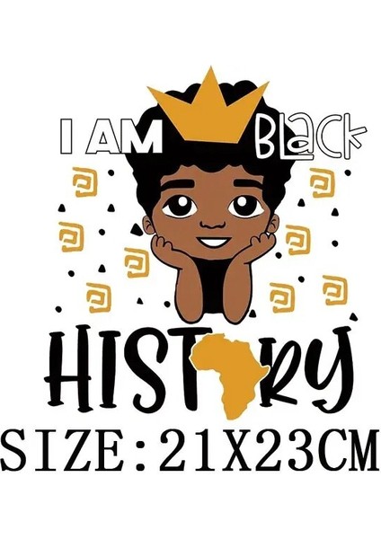 D-413-1 Stili Sevimli Siyah Kız Termal Isı Transferi Çıkartmalar Dıy Baskılı T-Shirt Hoodies Giysiler Için Yamalar Üzerinde Ütü Güzel Çocuklar Aplike Seti (Yurt Dışından)