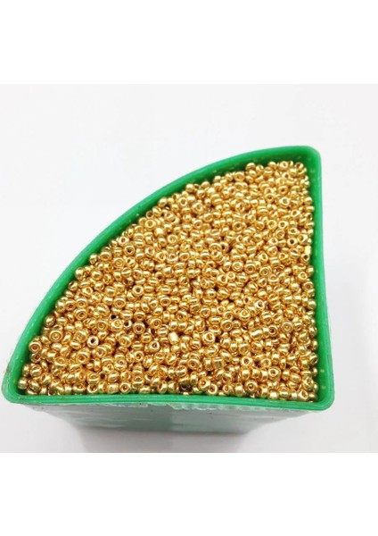 Gümüş CS2M13 Stili 2mm 16G Altın Gümüş Ton Opak Yuvarlak Gevşek Spacer Boncuk Cezch Cam Tohum Boncuk El Yapımı Takı Yapımı Dıy Konfeksiyon Boncuk (Yurt Dışından) indirimleri