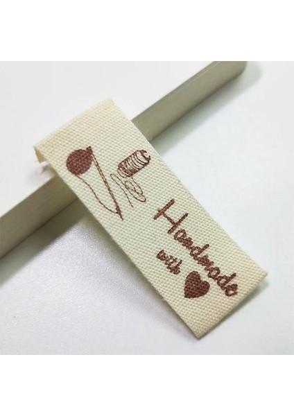 Donuk Stil Dıy El Yapımı Giyim Etiketleri Polyester Şerit Etiketleri Logo Veya Metin, Dikiş Giysi Etiketleri Için Isim Etiketleri Dekorasyon (Yurt Dışından)