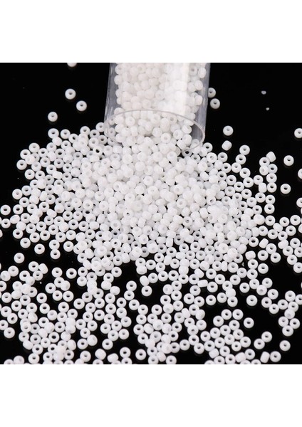 Metal Gri Tarzı 1.5mm Boncuk 15 Beyaz Çek Cam Tohum Spacer Boncuk 10G Avusturya Cam Pirinç Boncuk Takı Yapımı Giyim Dıy Aksesuarları Için Kullanılan (Yurt Dışından) fiyatları