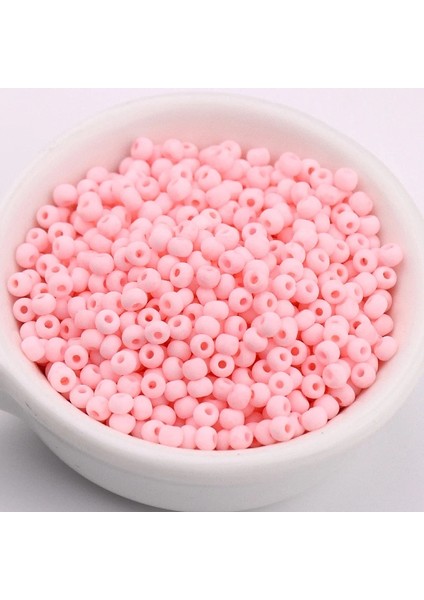 Kore Pembe Tarzı 3mm 330 Adet 3mm Mat Cam Seedbons Macaroo Üniforma Yuvarlak Spacer Dıy Boncuk El Sanatları Için Dikiş Malzemeleri Takı Aksesuarı (Yurt Dışından)