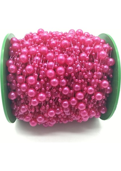 Gül Tarzı 5 Yards Olta Yapay Inciler Boncuk Zincir Çelenk Çiçekler Düğün Parti Dekorasyon Gelinler Başlık 13 Renk U Seçim (Yurt Dışından)