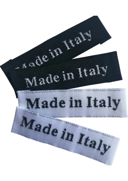 Italya Siyah 50 Adet Tarzı Italya'da Yapılan Giyim Etiketleri Konfeksiyon El Yapımı Zakka Etiketi El Yapımı Dokuma Etiket El Işi Aksesuarları Için Özel Dikiş Etiketleri (Yurt Dışından) fiyatları