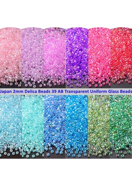 DD55 Pembe Stil 2mm 720 Adet Çanta 2mm Üniforma Delica Cam Tohum Boncuk Ab Şeffaf Boyalı Renk Dıy Boncuk El Sanatları Takı Yapımı Için Aksesuarlar 10G (Yurt Dışından) fiyatları