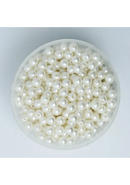 Antik Gümüş Tarzı Moda mm Pcsbag Abs Plastik Inci Boncuk Giyim Aksesuarları Dikiş Süsleme (Yurt Dışından)