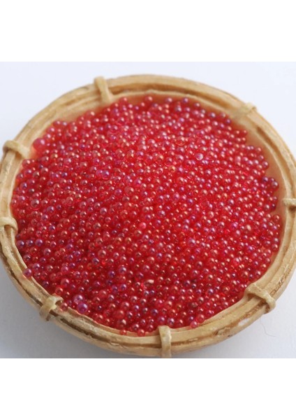 Kırmızı T-05B Stili 0.6-0.8mm 9999 Adet 20GLOT Cam Deliksiz Küçük Yuvarlak Boncuk Şeffaf Renkler Kabarcık Boncuk Telefon Dıy Tırnak Sopa Dekorasyon Boncuk (Yurt Dışından)