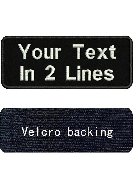 Açık Mavi-Ütü Tarzı 10X4CM Nakış Özel Ad Metin Yama Çizgili Rozeti Demir On Veya Dikmek Veya Giysi Sırt Çantası Şapka Için Velcro Destek Yamaları (Yurt Dışından)