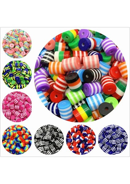 No.11 Stili mm Şerit Reçine Boncuklar Silindir Şekli Spacer Boncuk Takı Yapımı Için Dıy Charm Bilezik Kolye (Yurt Dışından) fiyatları