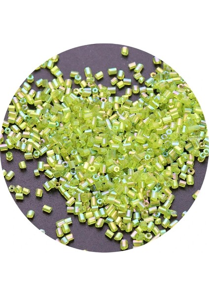 Ab Açık Yeşil Stili 2X3MM 800 Adet Ort Bugles Cam Boncuk Avusturya Kristal Renkli Çek Cam Spacer Tohum Boncuk Takı Yapımı Için Dıy Aksesuarları (Yurt Dışından)