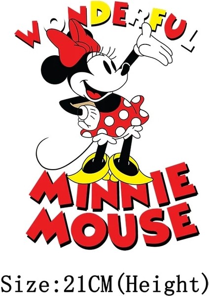 MQ0063 Tarzı Sevimli Mickey Mouse ve Arkadaşları Yamalar Moda Giyim Için Ütüyle Aktarma Isı Transferi Çıkartmaları Kız Erkek Giysileri Üzerinde Yama (Yurt Dışından)