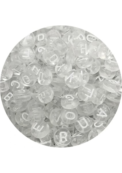 No.18 Tarzı Kare Oval Karışık Akrilik Mektup Boncuk Takı Yapımı Için Gevşek Spacer Boncuk Dıy El Yapımı Bilezik Kolye (Yurt Dışından)