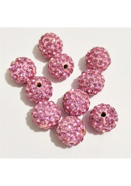 Kristal Ab Stili 12MM 50 Adet Bedava G! Rhinestone Spacer Boncuk Yuvarlak Iğne Işi Aksesuarları Takı Yapımı Için Li Dıy Boncuklar (Yurt Dışından)