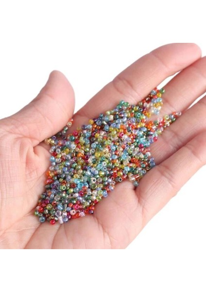 No.12 Tarzı Adet Delikli Kristal Cam Darı Renkli Mini Gevşek Boncuklu Dıy Çapraz Dikiş Takı Aksesuarları (Yurt Dışından) indirimleri