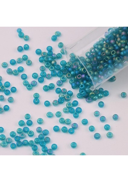 Turkuaz Tarzı 2mm 720 Adet mm Charm Kristal Çek Cam Tohum Boncuk Mat Renk Tohum Boncuk Don Gevşek Spacer Boncuk Bilezikler Dıy Takı Yapımı Için (Yurt Dışından)